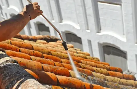 Nettoyage de toitures - Nouvoitou